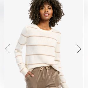 $198 Splendid Collection 100% Cashmere XS Hannah sweater in light pink NWT